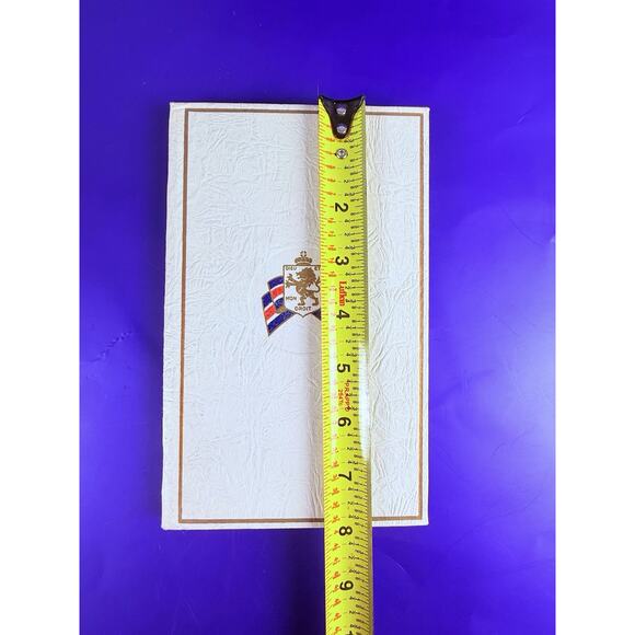 Vtg Bridge Score Pad MCM 1950s Henriette British War Relief Society Contract - Picture 7 of 9